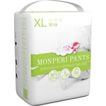 MonPeri Pants Size XL buksebleer til engangsbrug 13-18 kg 18 kg