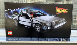 LEGO 10300 ICONS BACK TO THE FUTURE TIME MACHINE 1872 PIECES PLAYSET **SEALED**