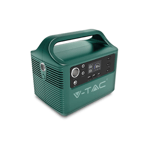 Lagertömning: V-TAC Bärbar kraftstation - 252Wh, 20a, 3,2 kg - Farve : Grön