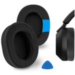 Geekria Cooling-Gel Ear Pads for Sony WH-1000XM5 Headphones (Black)