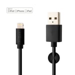 FIXED FIXED USB-A till Lightning MFI kabel 2m Svart