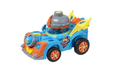SUPERTHINGS Kid Kazoom Vehicle – Contains 1 vehicle with 1 launcher and top and 1 exclusive figure