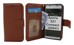 New Standcase Wallet Sony Xperia XZ1 Compact (G8441) (Brun)