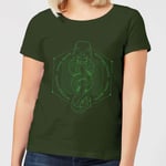 Harry Potter Morsmordre Dark Mark Women's T-Shirt - Forest Green - XXL
