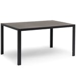 Hånger matbord svart 140x90 cm