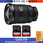 Sony FE 16-35mm f/2.8 GM + 2 SanDisk 64GB UHS-II 300 MB/s + Guide PDF ""20 TECHNIQUES POUR RÉUSSIR VOS PHOTOS