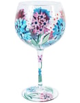 Handmålat Lynsey Johnstone Hydrangea - Gin Glas