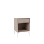 Montana - Dream Nightstand - Mushroom / Snow Legs - Sängbord - Peter J. Lassen - Beige - MDF