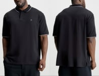 Calvin Klein Ck Übergröse plus Size Pique Polo Shirt T-Shirt 3XL