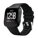 Silikonarmband Fitbit Versa 2/Versa Svart
