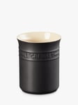 Le Creuset Stoneware Utensil Pot, Small, 1.1L Satin Black
