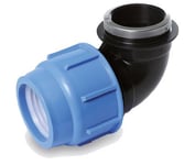 Georg Fischer 3004080702 PEM-koppling PP, vinkel, plast-inv gg 32 x G32