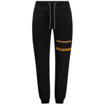 Geographical Norway Moltan Men Moltan Men Pantalon Jogging Style - Vetements Sport Confortable Doux - Survetement Homme Decontracte Coton - Automne Hiver Printemps Été (Noir XL)