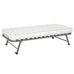 Pack sommier gigogne avec matelas metal 90x200 cm