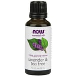 NOW Foods - Essential Oil, Lavender & Tea Tree Oil - 30 ml.