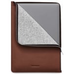 Woolnut Leather Folio -skyddsfodral för 16-tums MacBook Pro, konjak