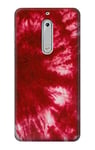 Tie Dye Red Case Cover For Nokia 5