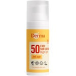 Derma Sol Solskydd Sun Face Cream High SPF50 50 ml