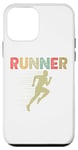 Coque pour iPhone 12 mini Retro Runner Marathon Running Vintage Jogging Fans