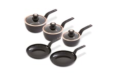 Cavaletto 5 Piece Cookware Set Black