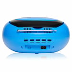 CD Player Portable Boombox FM Radio CD MP3  Remote Control & USB GTCDR-501 Blue