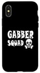 Coque pour iPhone X/XS Uptempo Merch Hardcore Gabber Squad Gabber