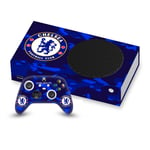 Head Case Designs Officially Licensed Chelsea Football Club Camouflage Mixed Logo Vinyl Sticker Gaming Skin Decal Cover Compatible With Xbox Series S Console and Controller Bundle