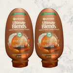 Garnier Ultimate Blends Smoothing Conditioner 400ml X 2