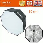Godox 80cm 32" Octagon Umbrella Softbox for Speedlite Studio Flash Speedlight UK