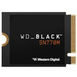 WD_BLACK SN770M 1TB M.2 2230 NVMe SSD, For Handheld Gaming Devices and compatible laptops. With PCIe Gen 4.0, Speeds up to 5150 MB/s TLC 3D NAND Great for Asus ROG Ally, Steam Deck, Microsoft Surface