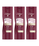 Dove Pro Age Body Lotion with AHA, Olive Oil & VitaminB3 For Mature Skin 3x400ml - Cream - One Size