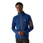 Regatta Mens Newhill Full Zip Breathable Fleece Jacket, Lightweight & Warm Midlayer Knit Pullover - Perfect for Outdoors, Walking, Hiking & Trekking