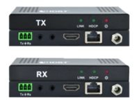 VivoLink Repeater / Amplifier - Set - video/ljud/infraröd/seriell förlängare - RS-232, HDMI, HDBaseT