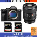 Sony A7S III + FE 24mm F1.4 GM + 2 SanDisk 32GB Extreme PRO UHS-II SDXC 300 MB/s + Guide PDF ""20 TECHNIQUES POUR RÉUSSIR VOS PHOTOS