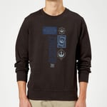 Star Wars The Resistance Black Sweatshirt - Black - XL