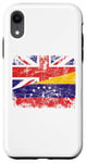 iPhone XR United Kingdom UK Venezuela Flags | Venezuelan British Roots Case