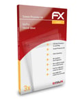 atFoliX 3x Screen Protection Film for GoPro Hero4 Silver matt&shockproof