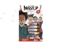 Carioca Mask Up Party, Ansiktsfärg, Multifärg, Pojke/Flicka, 6 Styck