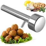 Falafel-skopa, Falafel-tillverkare i rostfritt stål, Professionell Icke-klibbig Falafel-bollverktyg 1pcs