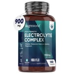 Electrolyte 180 Tablets 900mg for Hydration, Digestion & Fasting Keto Supplement