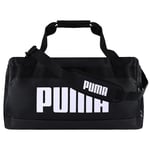 Puma Big Logo Adjustable Mens Black Challenger Duffel Bag 076621 01