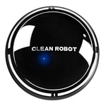 Haude Sweep Robot Automatic USB Smart Robotic Vacuum Floor Cleaner Sweeping Suction for Pet Hair Low-Pile Carpets&Floor,Black