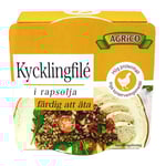 Kycklingfilé i Rapsolja 160 gram