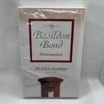 New Basildon Bond 20 White Peel & Seal Envelopes Size 95 X 143mm Packet Sealed