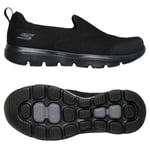 Skechers Go Walk Evolution Ultra Reach Ladies Walking Shoes - Black
