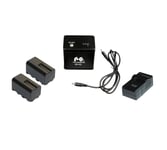 MV-AD1 Power Pack +2x Np-f750 +Laddare