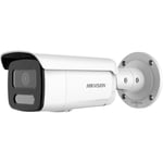 Hikvision DS-2CD2T47G2-LSU/SL(4mm)(C) 4 MP ColorVu Strobe Light and Audible Warning Fixed Bullet Network Camera