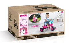 Dolu – Unicorn Trike – 3 Wheeled Blue and Pink Ride-On