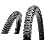 Maxxis Aggressor 29x2.30 DC EXO/TR, Black & Minion DHR2 Folding Dual Compound Exo/tr Tyre - Black, 29 x 2.30-Inch