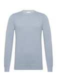 Cotton Pique C-Neck Blue GANT